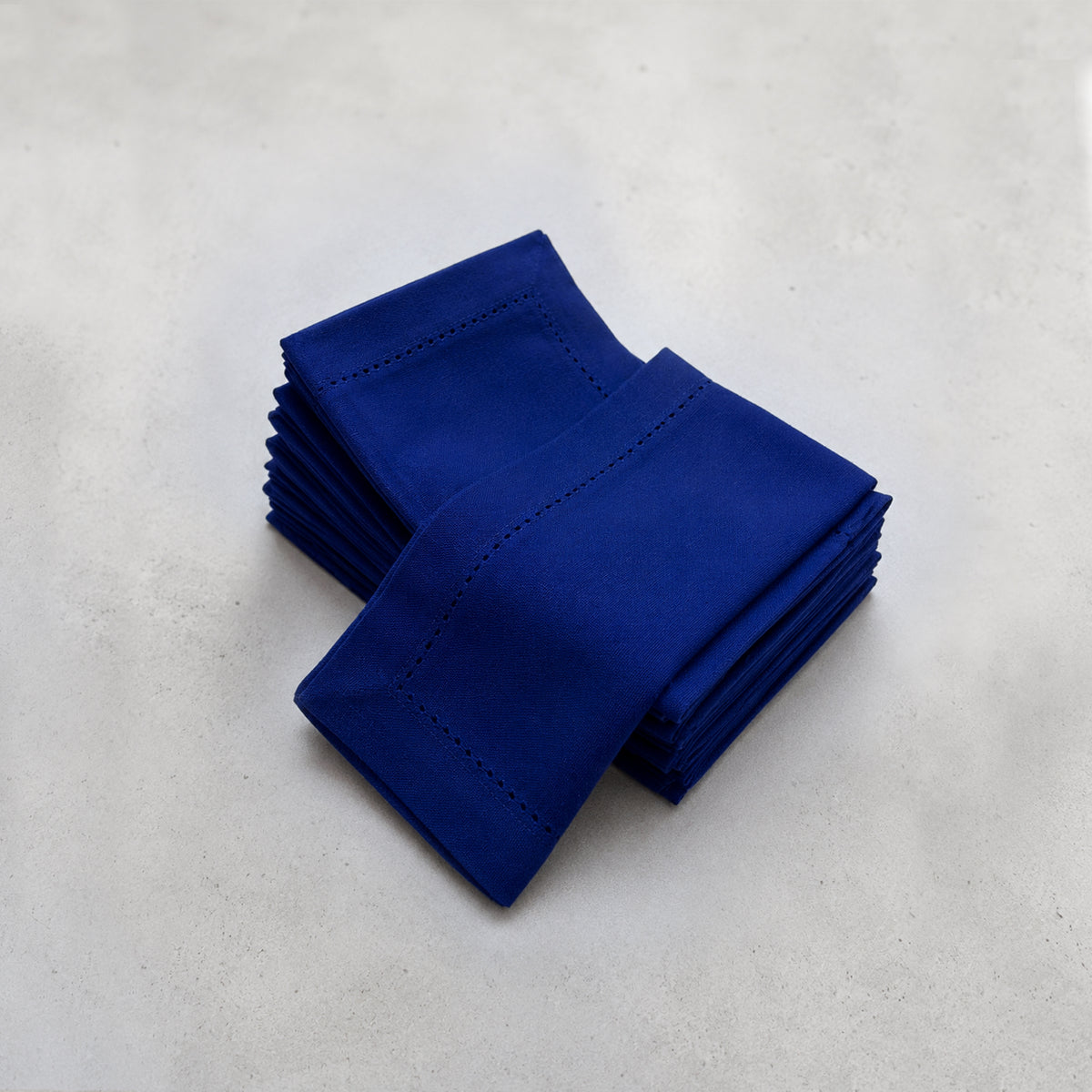 Drinks Menu - Classic Hemstitch Napkins (set/12)