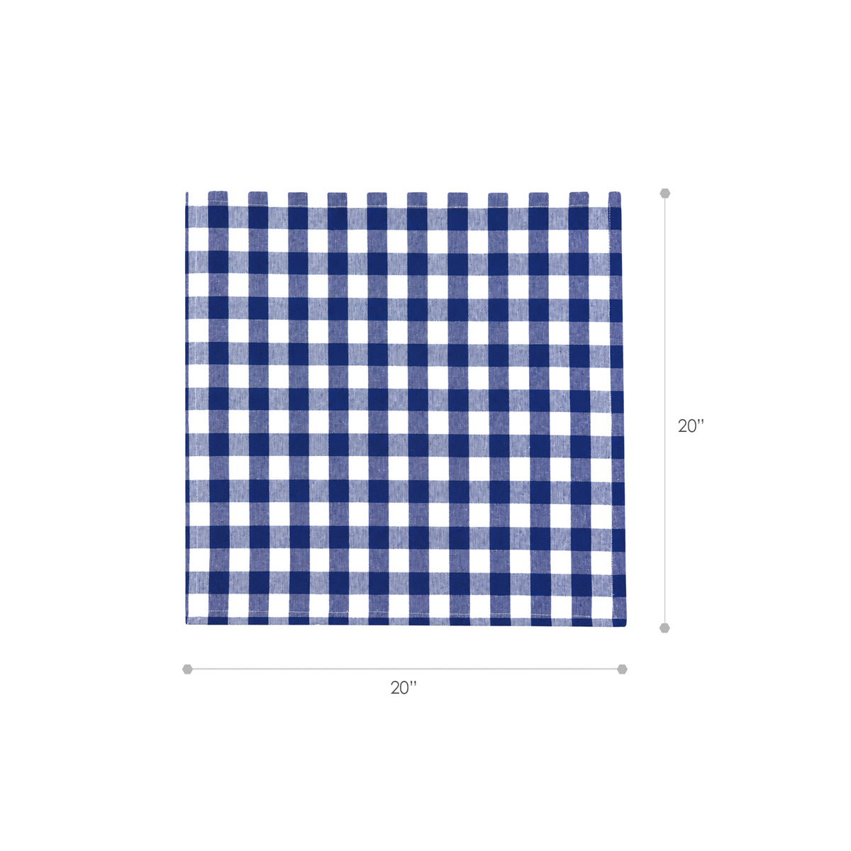 Secondo - Gingham Napkins (set/12)