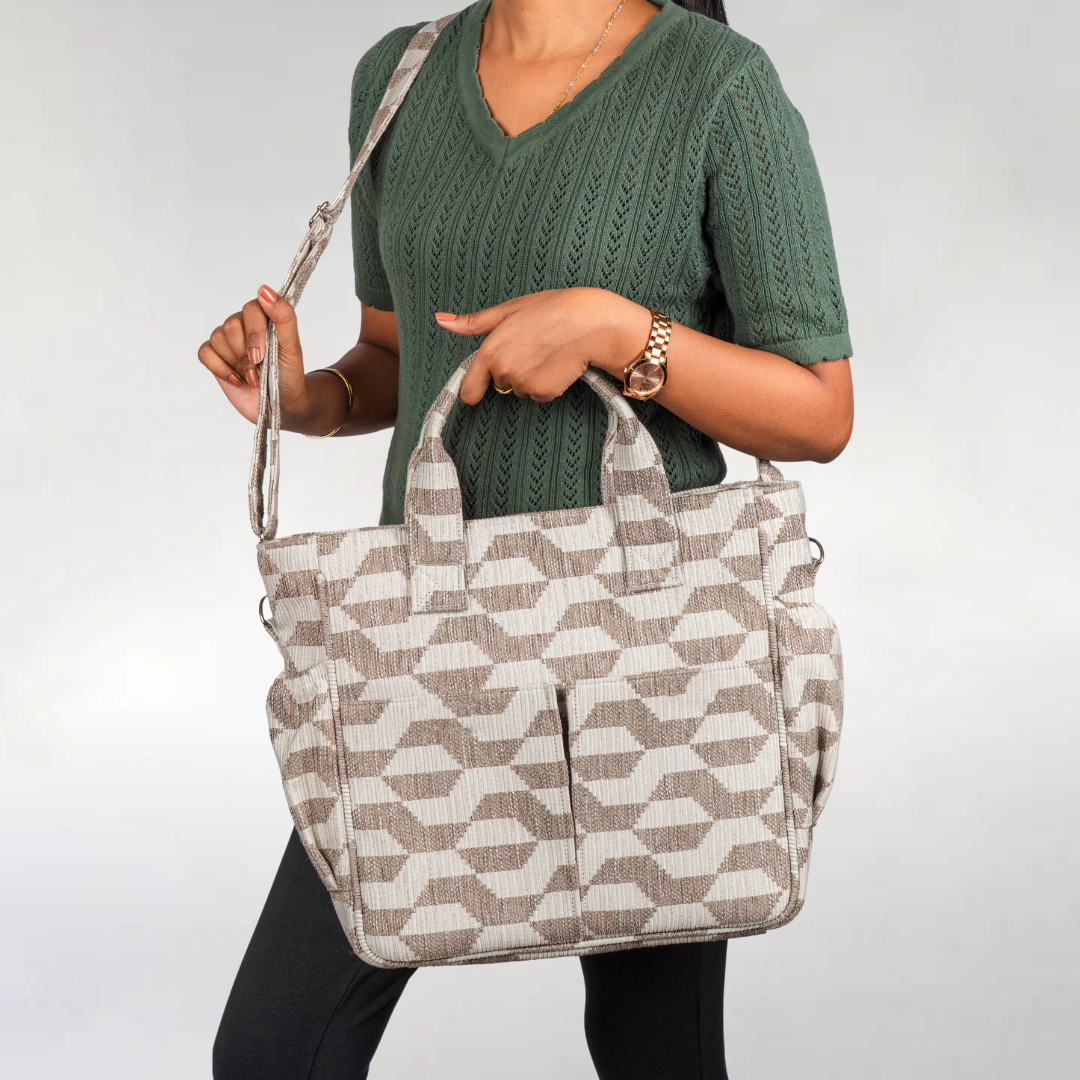 Signature Check Mate Unisex Office Bag with Laptop Compartment