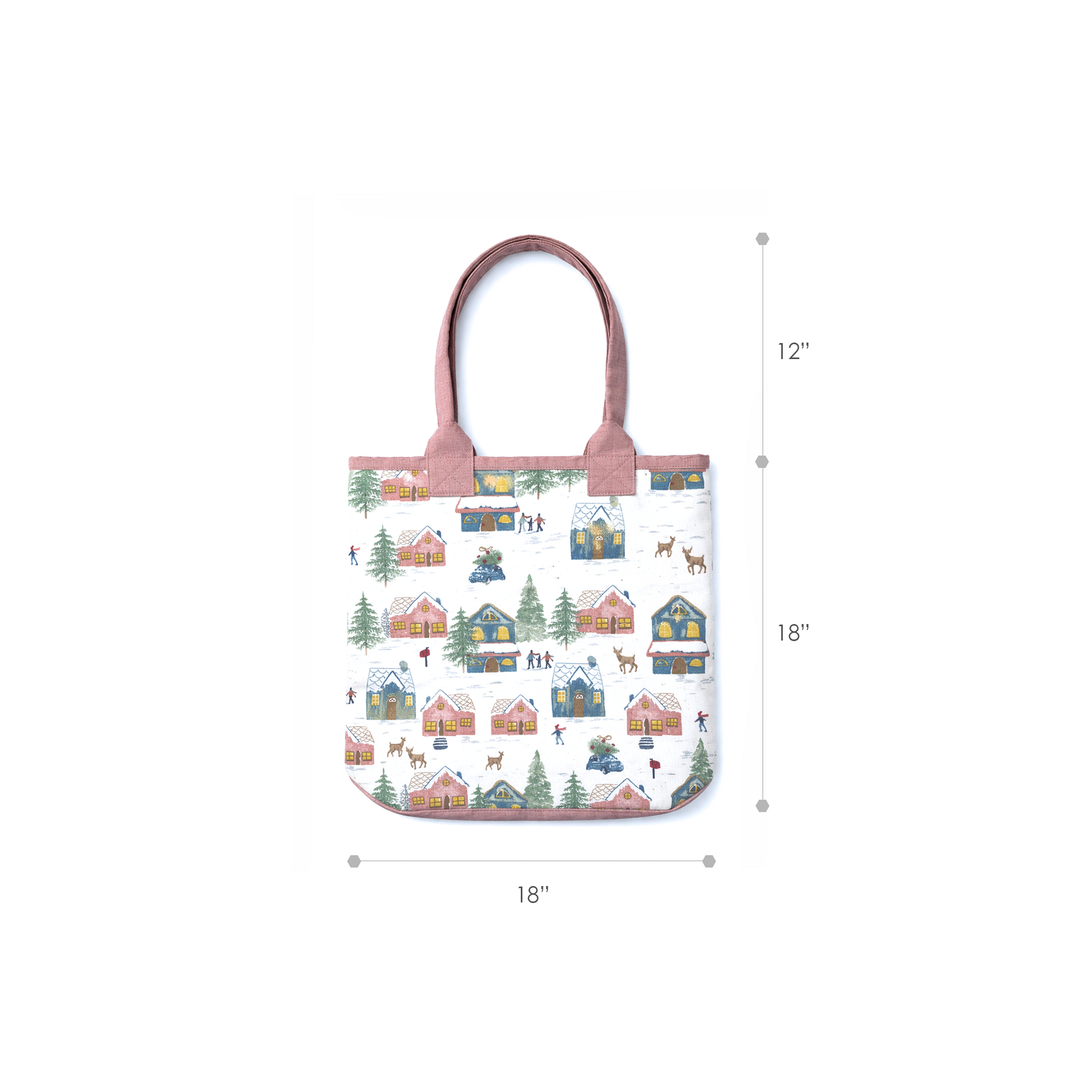 Cottage Lane XL Tote Bag