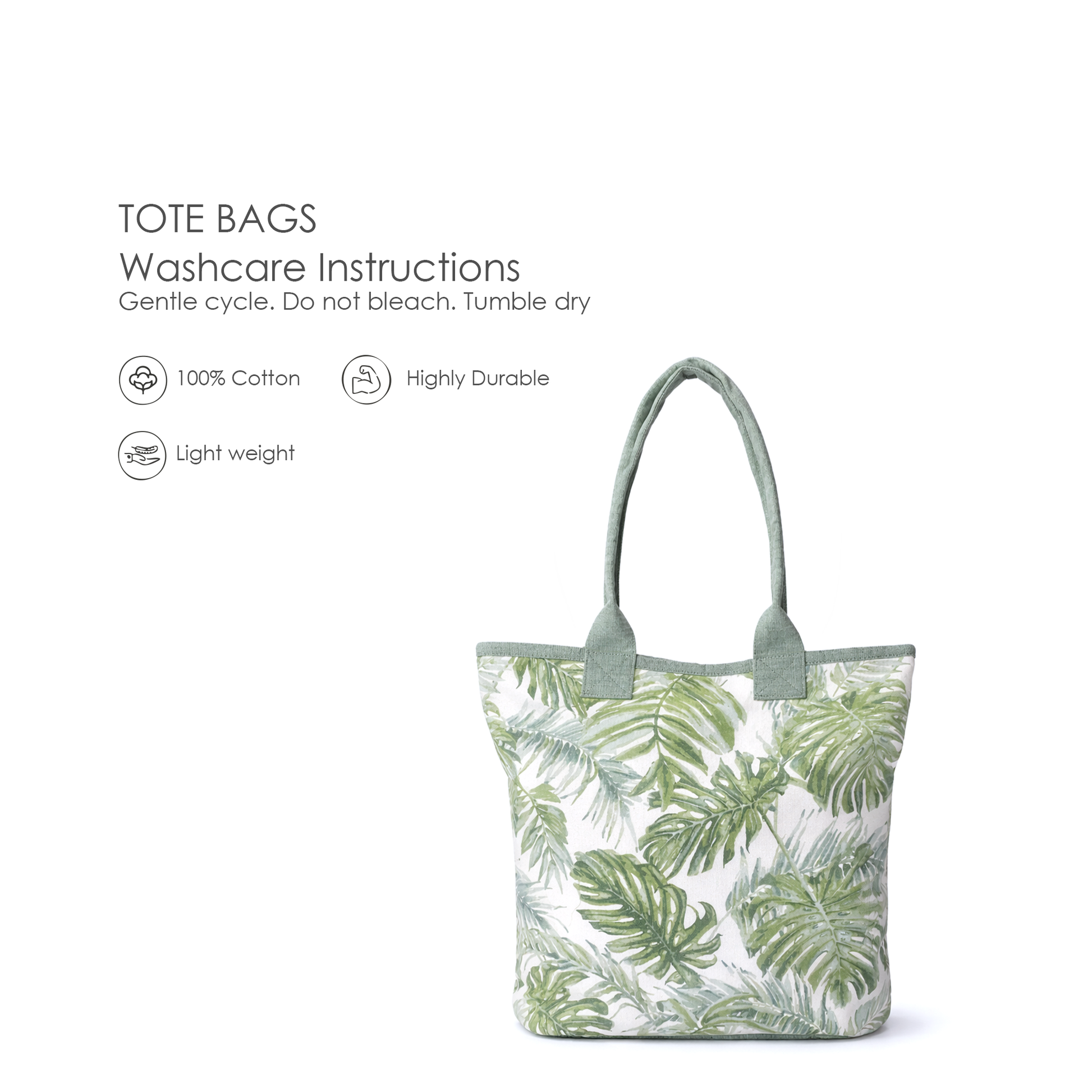 Monstera Muse XL Tote Bag