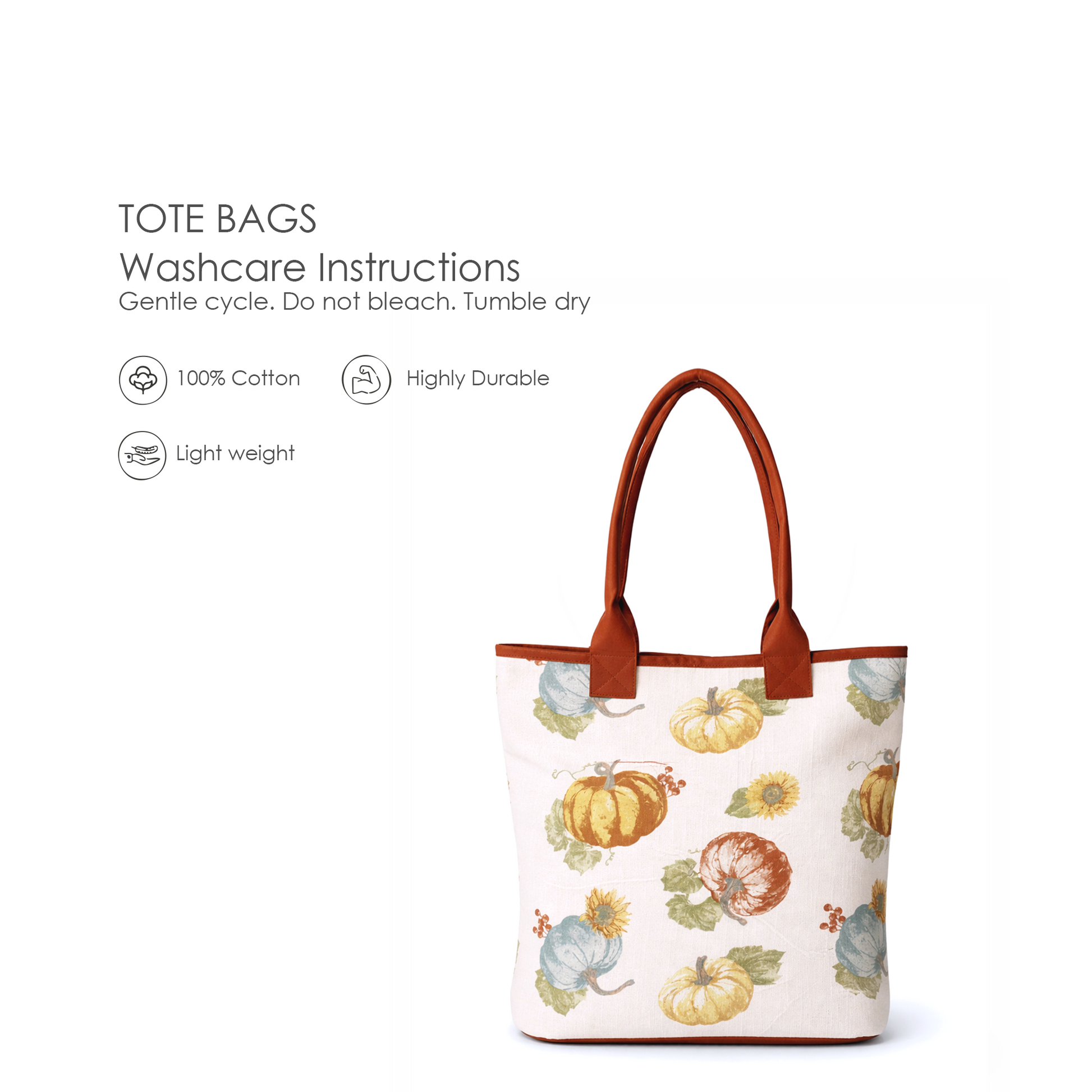 Pumpkin Latte XL Tote Bag