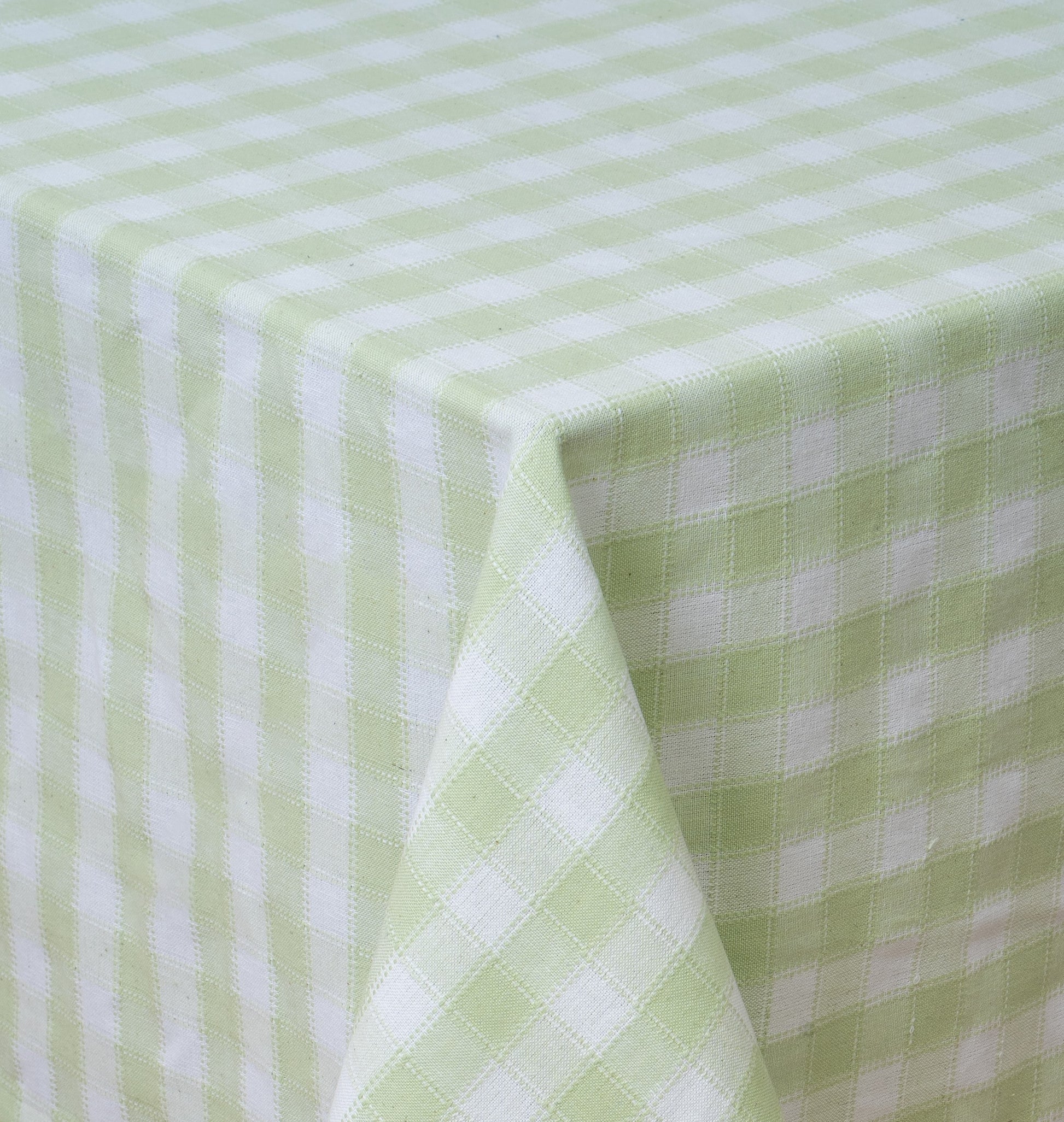 Meadow Checks Classic Dobby Cotton Tablecloths