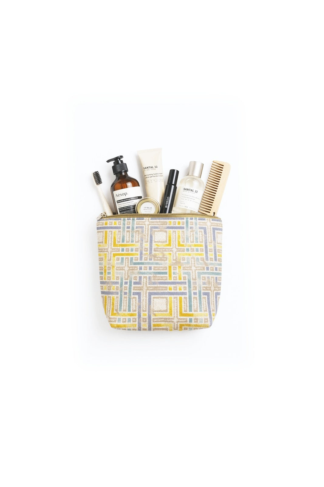 Golden Maze Multi-Purpose Travel pouches Set of 3 Pouches