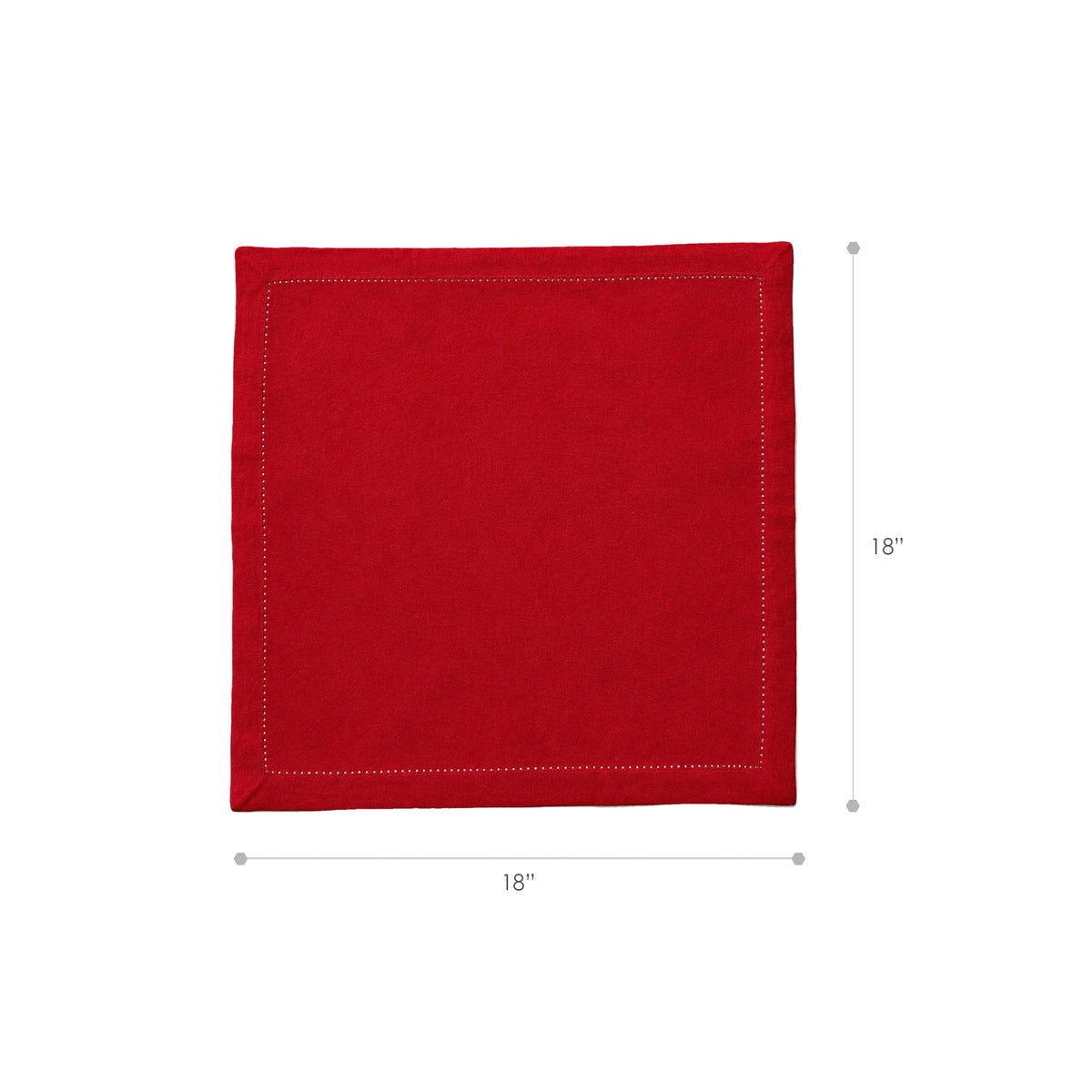 Table For Two - Classic Hemstitch Napkins (set/12)