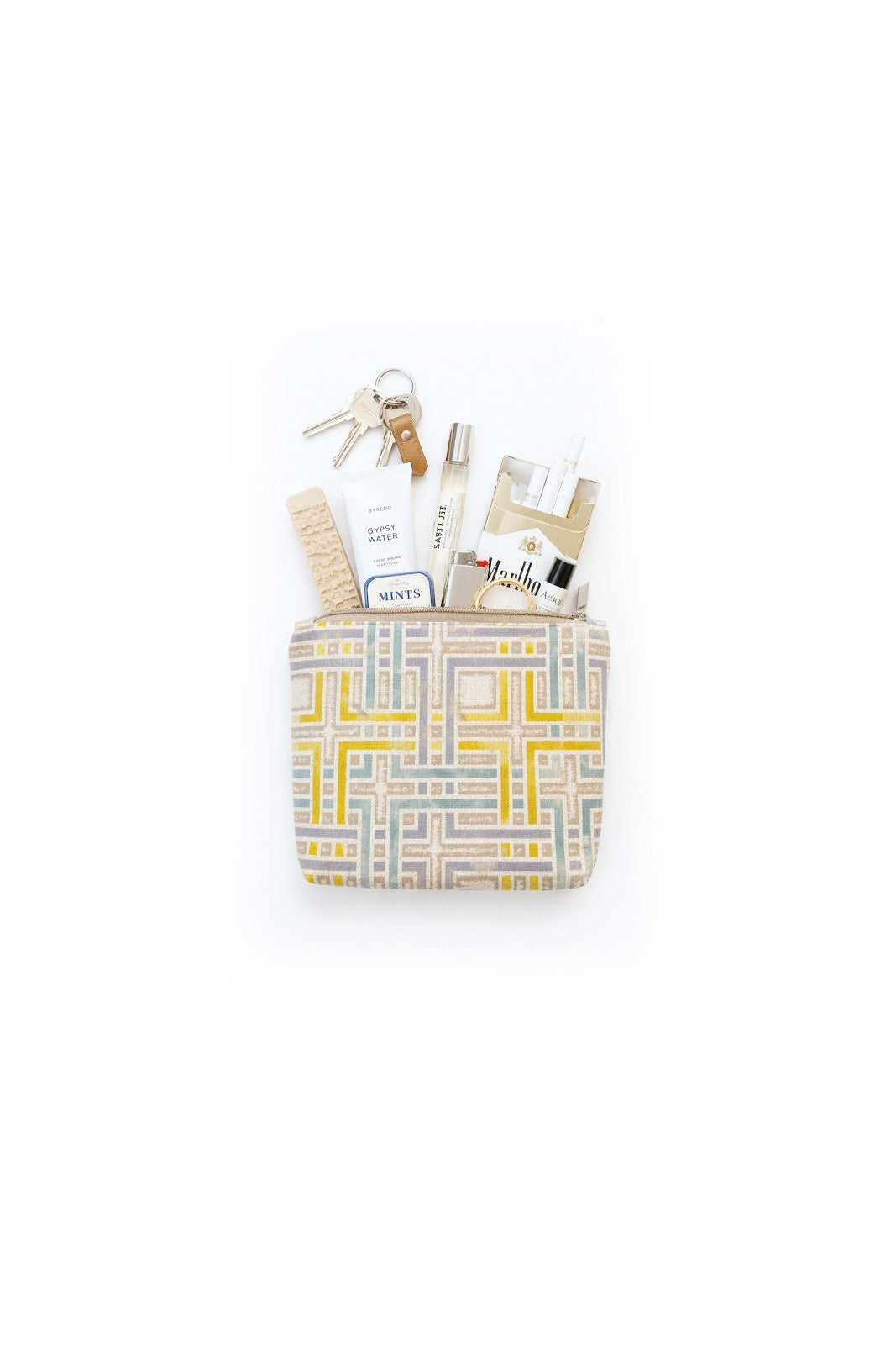 Golden Maze Multi-Purpose Travel pouches Set of 3 Pouches