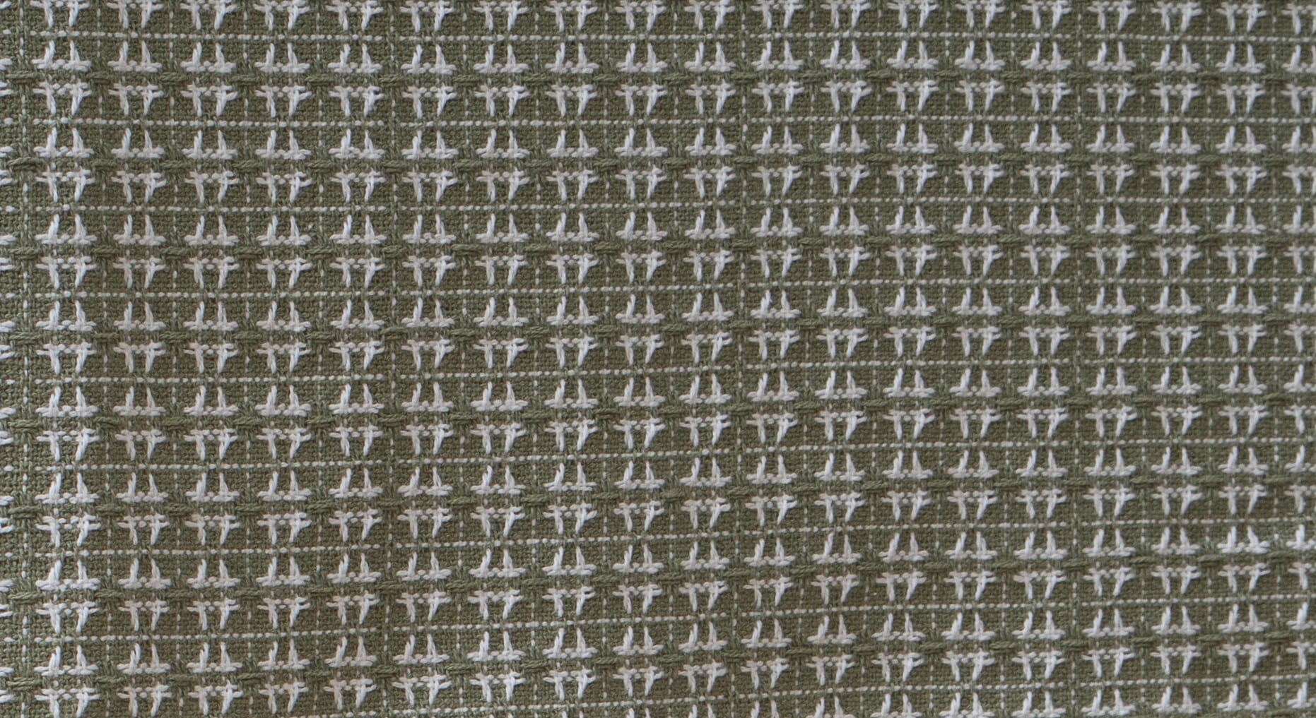 Premium Cotton Table Cloth With Frill - Willow Weft